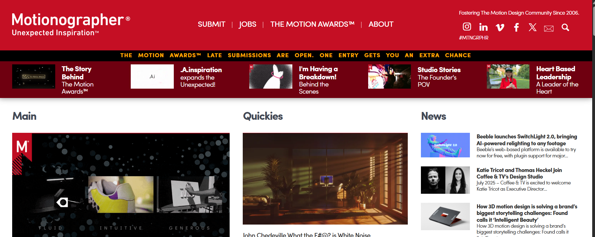 Motiongrapher website